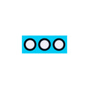 Samsung Galaxy A15 A155F, A15 5G A156B Camera Lens Cover Black OEM
