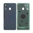 Samsung Galaxy A40 A405F Back Cover Black With Lens (OEM)