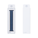 For Apple Watch 38mm, 40mm, 41mm Magnetic Silicone Band Double Color Blue/Midnight Retail Box