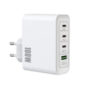 Rixus RXHC100 100W GaN Power Adapter White