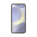 Rixus Mag Carbon With MagSafe For Samsung Galaxy S25 S931B Brown