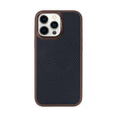Rixus Mag Carbon With MagSafe For iPhone 14 Pro Max Brown