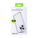 Rixus For iPhone 14 Plus Armor-X Anti Shock Case With MagSafe Transparent
