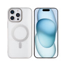 Rixus Instinct Mag Case For iPhone 15 Pro Max Silver