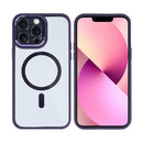 Rixus Classic 04 Case With MagSafe For iPhone 13 Pro Max Purple