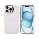 Rixus Classic 03 Case With MagSafe For iPhone 14 Pro Max Light Pink