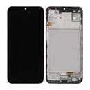 Samsung Galaxy A15 A155F, A15 5G A156B Display And Digitizer With Frame Brave Black SOFT-OLED