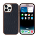 Rixus Mag Carbon With MagSafe For iPhone 14 Pro Max Brown