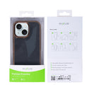 Rixus Mag Carbon With MagSafe For iPhone 15 Plus Brown