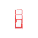 Samsung Galaxy A12 Nacho A127F Sim And SD Card Holder Red OEM