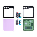 Samsung Galaxy Z Flip5 F731B Back Cover Set Lavender With Lens OEM