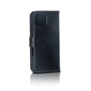 Rixus For iPhone 16 Duo Magnetic Detachable Wallet Black