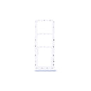 Samsung Galaxy A05 A055F Sim And SD Card Holder Silver OEM