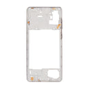 Samsung Galaxy A71 A715F Middle Frame Prism Crush Silver