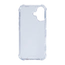 Rixus For iPhone 16 Plus Anti-Burst Case Transparent