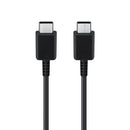 Samsung EP-DX310JBEGEU Data Cable USB-C to USB-C 3A 1.8 m Black