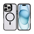 Rixus Classic 03 Case With MagSafe For iPhone 16 Pro Black