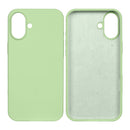 Rixus For iPhone 16 Plus Soft TPU Phone Case Matcha