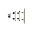 For iPhone 15 Pro, 15 Pro Max Side Button Set (4 Pcs) Natural Titanium