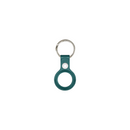 For Apple AirTag Leather Key Ring Cyprus Green (Compatible)