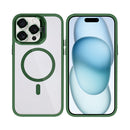 Rixus Classic 03 Case With MagSafe For iPhone 15 Pro Max Dark Green