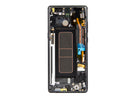 Samsung Galaxy Note 8 N950F Display And Digitizer With Frame Midnight Black Service Pack