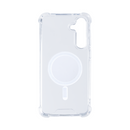 Rixus For Samsung Galaxy S24 Plus 5G S926B Anti-Burst Case With MagSafe Transparent