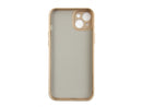 Rixus For iPhone 14 Plus Soft TPU Phone Case Gold