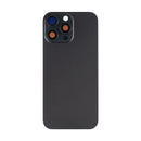 For iPhone 16 Pro Max Extra Glass Without NFC, Enlarged Camera Frame Black Titanium