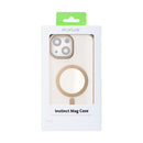 Rixus Instinct Mag Case For iPhone 13, 14 Desert Titanium