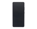 Samsung Galaxy S21 Ultra 5G G998B Display And Digitizer With Frame Phantom Black Service Pack
