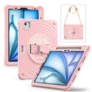 Rixus RXTC08 Anti Shock Case For iPad Pro 11" (2024) Cherry Blossoms Pink