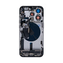 For iPhone 15 Pro Complete Housing Incl. All Small Parts Without Battery And Back Camera Black Titanium