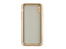 Rixus For iPhone X, XS Soft TPU Phone Case Gold