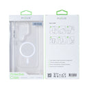 Rixus Anti-Burst Case With MagSafe For Samsung Galaxy S25 Ultra S938B Transparent