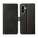 Rixus Bookcase For Samsung Galaxy A26 A266B Black