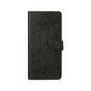 Rixus Bookcase For iPhone 14 Pro Max Black