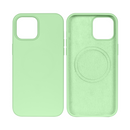 Rixus For iPhone 13 Soft TPU Phone Case With MagSafe Matcha