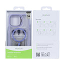 Rixus Classic 03 Case With MagSafe For iPhone 14 Pro Max Light Purple