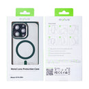 Rixus Classic 04 Case With MagSafe For iPhone 15 Pro Max Dark Green