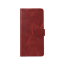 Rixus Bookcase For Samsung Galaxy S7 Edge G935F Dark Red