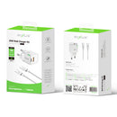 Rixus RXHC11 25W Wall Charger Kit With USB C to USB C Cable 100CM