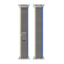 For Apple Watch 42mm, 44mm, 45mm, 49mm Nylon Band Trail Loop Blue/Gray Retail Box