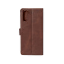 Rixus Bookcase For Samsung Galaxy S23 Plus S916B Brown