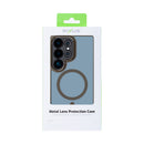 Rixus Classic 04 Case With MagSafe For Samsung Galaxy S25 Ultra S938B Brown