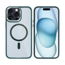 Rixus Classic 04 Case With MagSafe For iPhone 15 Pro Max Dark Green
