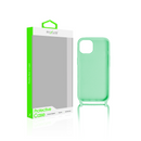Rixus For iPhone 15 Pro TPU Necklace Cord Cover Matcha