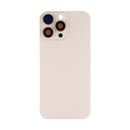 For iPhone 16 Pro Max Extra Glass Without NFC, Enlarged Camera Frame Desert Titanium