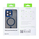 Rixus Classic 04 Case With MagSafe For iPhone 13 Pro Dark Blue
