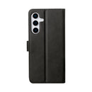 Rixus Bookcase For Samsung Galaxy S25 Plus S936B Black